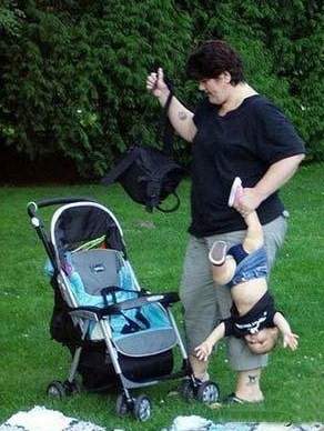 Sometimes the baby sitter isn't the nice lady you think she is.