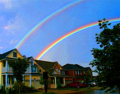 Rainbows make me sad on Thursdays.