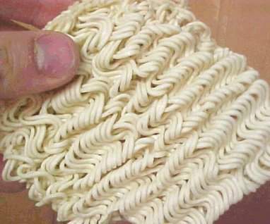 I steal the chicken flavoring pouch from my husband's Ramen Noodles and put both pouches on mine. I tell him they didn't package the pouch with his noodles ...