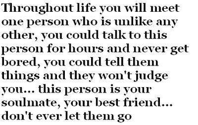 I met my soulmate this morning. I will do everything in my power to have him. She wont be to hard to get rid of...  